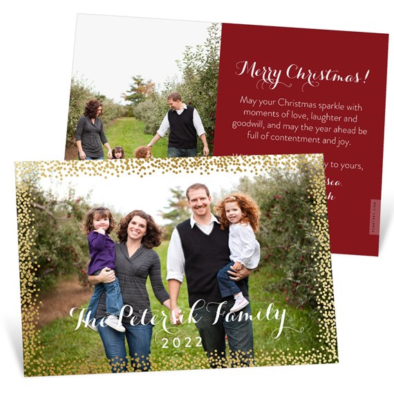 Speckled Cheer - Christmas Card