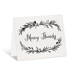 Many Thanks - Thank You Cards