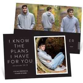Future Plans - Graduation Announcements