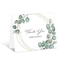 Glam Greenery - Thank You Cards