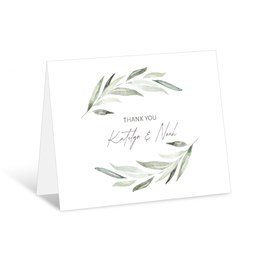 Lush Leaves - Thank You Cards