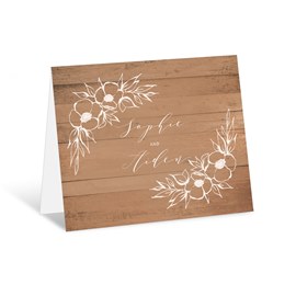 Rustic Blooms - Thank You Cards