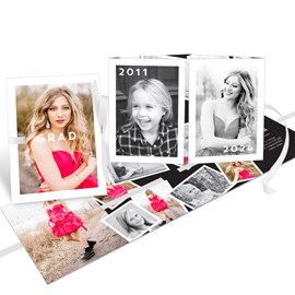 Then and Now - Graduation Invitations