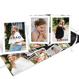 Then and Now - Graduation Invitations