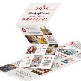 By the Numbers - Christmas Card