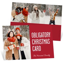 Obligatory Card - Christmas Card