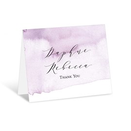 Watercolor Grape - Thank You Card