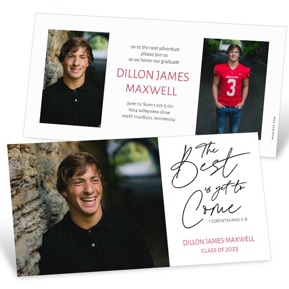 The Best - Graduation Party Invitations