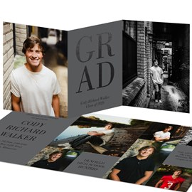 Shining Classic - Graduation Invitations