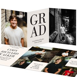 Shining Classic - Graduation Invitations