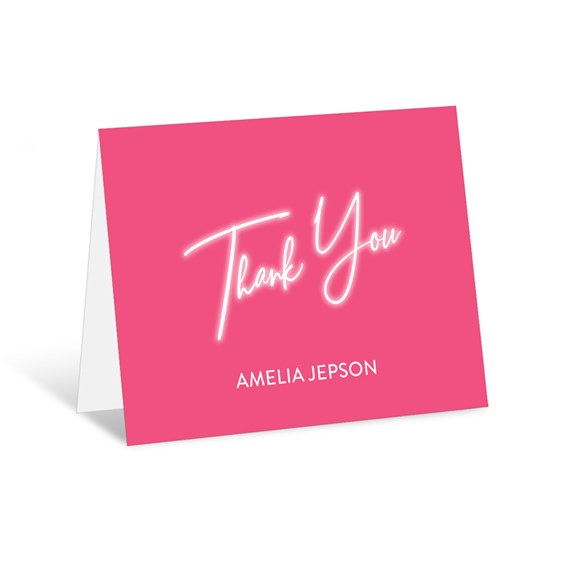 Bright Lights - Thank You Card