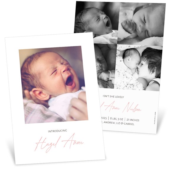 Sweet Introduction - Birth Announcements
