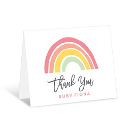 Over the Rainbow - Thank You Card