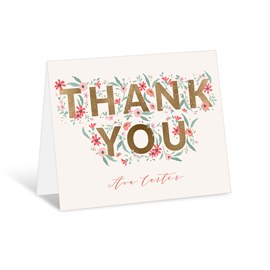 Blooming - Thank You Card