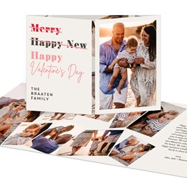 Merry and Happy - Valentine's Day Card