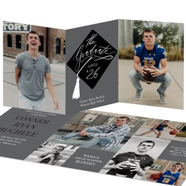 Timeless Graduate - Graduation Party Invitations