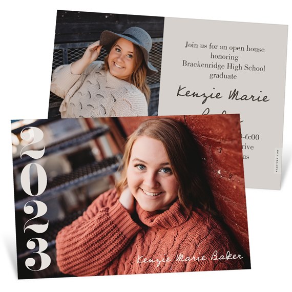 The Year - Graduation Party Invitations