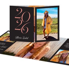 Vertical Year - Graduation Party Invitations