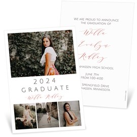 Classic Collage - Graduation Invitations