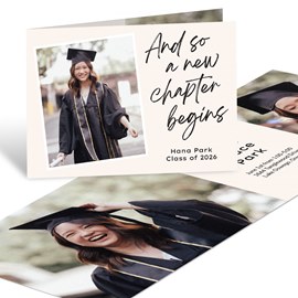Next Chapter - Graduation Announcements